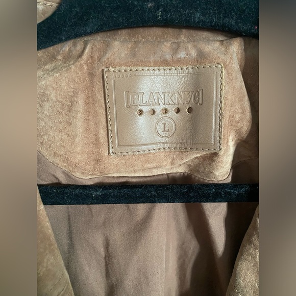 Blank NYC Genuine Suede Moto Jacket - Picture 5 of 8